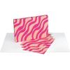 American Greetings Birthday Wrapping Paper Sheets with Gridlines, Pink Patterns (16 Sheets, 30 in. x 20 in.)(4FW 16SHT P TRND PEACH AND PNK)
