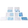 American Greetings Blank Cards, Blue Designs (48-Count)