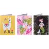 American Greetings Blank Cards with Envelopes for All Occasions, Unicorn, Floral, and Mermaids (48-Count)(Unicorn  Floral  and Mermaids)