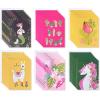 American Greetings Blank Cards with Envelopes for All Occasions, Unicorn, Floral, and Mermaids (48-Count)(Unicorn  Floral  and Mermaids)