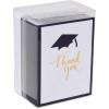 American Greetings Blank Congratulations and Graduation Cards Pack, Bright and Trendy (48-Count)(Black  Gold  White)