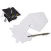 American Greetings Blank Congratulations and Graduation Cards Pack, Bright and Trendy (48-Count)(Graduation Cap Shape)