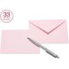 American Greetings Bulk Blank Cards with Envelopes, Pink Heart Stationery (200-Count)(red  pink  white  kraft)