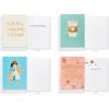 American Greetings Deluxe Cards with Envelopes, Mom Friend (32-Count)(Mom Friend)