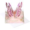 American Greetings Displayable Pop Up Thinking of You Card with Envelope (Being Exactly You)(Evdy SAP Butterfly PopUp Object)