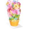 American Greetings Displayable Pop Up Thinking of You Card with Envelope (Being Exactly You)(Evdy SAP XL FLORAL BOUQUET)