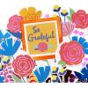 American Greetings Displayable Pop Up Thinking of You Card with Envelope (Being Exactly You)(Platform Base Floral)