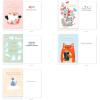 American Greetings Funny Blank Cards with Envelopes for All Occasions, Dogs & Cats (48-Count)(CAT 15 CARD BNDL)