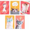 American Greetings Funny Blank Cards with Envelopes for All Occasions, Dogs & Cats (48-Count)(Funny Cats)
