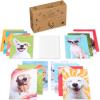 American Greetings Funny Blank Cards with Envelopes for All Occasions, Dogs & Cats (48-Count)(Funny Dogs)