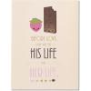 American Greetings Funny Wedding Card for Couple (Peanut Butter and Jelly)(Chocolate Strawberry)