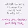 American Greetings Get Well Soon Card (Good Days and Bad Days)(Good Days and Bad Days)