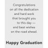 American Greetings Graduation Cards with Gift Card Holder, Best Wishes On The Road Ahead (6 Count)(Best Wishes On The Road Ahead)