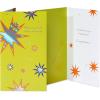 American Greetings Graduation Cards with Gift Card Holder, Best Wishes On The Road Ahead (6 Count)(Starry Green and Blue)