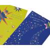 American Greetings Graduation Cards with Gift Card Holder, Best Wishes On The Road Ahead (6 Count)(Starry Green and Blue)