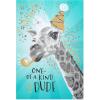 American Greetings Kids Birthday Cards, Bright and Bold (12-Count)(Giraffe with Party Hat)