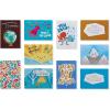 American Greetings Mini Note Cards for Kids, Happy Vibes (40-Count)(Back to School Assortment)