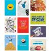 American Greetings Mini Note Cards for Kids, Happy Vibes (40-Count)(Encouragement & Inspiration)