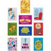 American Greetings Mini Note Cards for Kids, Happy Vibes (40-Count)(Food is Fun)