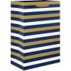 American Greetings Multi Design Wine Gift Bags, All Occasions (5 Bags)(MD BAG BNDL ALLOCC SLVRGLD 4CT)