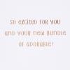 American Greetings New Baby Card (New Bundle of Adorable)(New Bundle of Adorable)