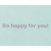 American Greetings New Baby Card (New Bundle of Adorable)(So Happy for You)