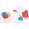 American Greetings Party Invitations and Envelopes Perfect for any Birthday or Special Occasion, Multi Color Balloons (25-Count)(red  yellow  blue)