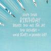 American Greetings Pop Up Birthday Card (Biggest Smile)(Diamond Base HBD Lettering)