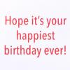 American Greetings Pop Up Birthday Card (Biggest Smile)(Diorama Party Scene)
