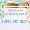 American Greetings Pop Up Birthday Card (Biggest Smile)(How Amazing You Are)