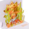 American Greetings Pop Up Romantic Birthday Card (Hearts)(Good Vibes)
