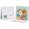 American Greetings Pop Up Romantic Birthday Card (Hearts)(Hearts)