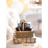 American Greetings Reversible Brown Wrapping Paper for All Occasions, Kraft Paper and Plaid (1 Jumbo Roll, 175 sq. ft.)
