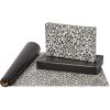 American Greetings Reversible Wrapping Paper, Black and Damask (1 Jumbo Roll, 175 sq. ft.)