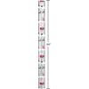 American Greetings Reversible Wrapping Paper, Red and Black Plaid (1 Jumbo Roll, 175 sq. ft.)(Silver and Black)