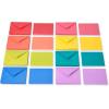 American Greetings Single Panel Blank Cards with Envelopes, Rainbow Colors (200-Count)(red  pink  orange  yellow  blue  purple)
