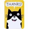 American Greetings Thank You Card (Hug)(Cat)