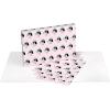 American Greetings Wrapping Paper Sheets with Gridlines, Dalmatian, Designed by Bouffants & Broken Hearts (12 Sheets, 30 in. x 20 in.)(3FW 12SHT P BBH DALMATIONCONES)