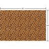 American Greetings Wrapping Paper Sheets with Gridlines, Dalmatian, Designed by Bouffants & Broken Hearts (12 Sheets, 30 in. x 20 in.)(3FW 12SHT P BBH LEOPARD)