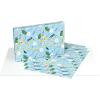 American Greetings Wrapping Paper Sheets with Gridlines, Designed by Pen and Pillar (12 Sheets, 30 in. x 20 in.)(3FW 12SHT P BLMWLF CITRUSFLRAL)