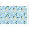 American Greetings Wrapping Paper Sheets with Gridlines, Designed by Pen and Pillar (12 Sheets, 30 in. x 20 in.)(3FW 12SHT P BLMWLF CITRUSFLRAL)