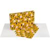 American Greetings Wrapping Paper Sheets with Gridlines, Designed by Pen and Pillar (12 Sheets, 30 in. x 20 in.)(3FW 12SHT P PENPILLAR FLRALFOX)