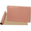 American Greetings Wrapping Paper for All Occasions, Kraft Designs (4 Rolls, 80 sq. ft.)(Kraft Designs)