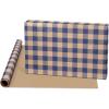 American Greetings Wrapping Paper for All Occasions, Kraft Designs (4 Rolls, 80 sq. ft.)(Kraft Designs)