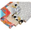 imageAmerican Greetings 120 sq ft Reversible Wrapping Paper Bundle for Birthdays and All Occasions Stripes Balloons and Polka Dots 4 Rolls 30 in x 12 ftMulticolor