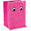 imageAmerican Greetings 13quot Medium Fuzzy Gift Bag with Googly Eyes Pink 1 BagPink 13 Medium Fuzzy Gift Bag