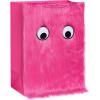 imageAmerican Greetings 13quot Medium Fuzzy Gift Bag with Googly Eyes Pink 1 BagPink 20 Jumbo Fuzzy Gift Bag