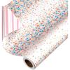 imageAmerican Greetings 175 sq ft Reversible Wrapping Paper for Birthdays and All Occasions Birthday Cupcakes 1 Roll 30 in x 70 ftMulticolored Polka Dots
