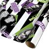 imageAmerican Greetings 40 sq ft Reversible Beetlejuice Wrapping Paper for All Occasions 1 Roll 30 in x 192 in