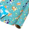 imageAmerican Greetings 40 sq ft Reversible Bluey Wrapping Paper for All Occasions 1 Roll 30 in x 192 inSR30 40SQ PR FSC BLUEY